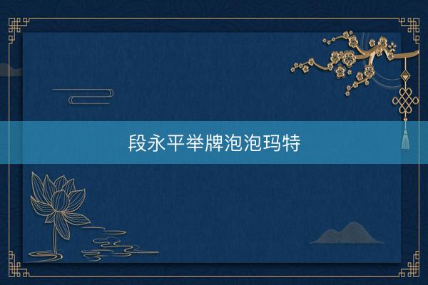 段永平举牌泡泡玛特