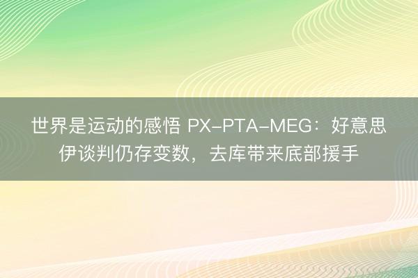 世界是运动的感悟 PX-PTA-MEG：好意思伊谈判仍存变数，去库带来底部援手