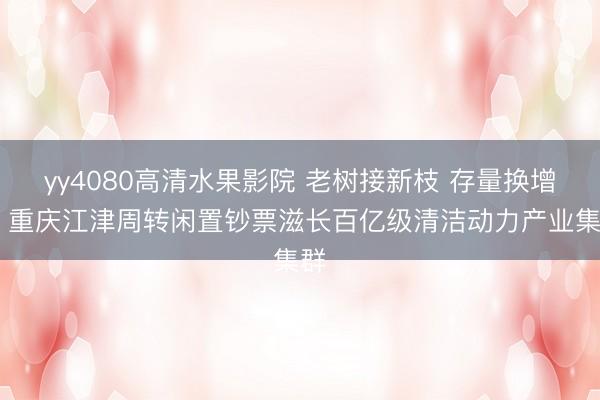yy4080高清水果影院 老树接新枝 存量换增量 重庆江津周转闲置钞票滋长百亿级清洁动力产业集群